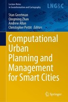 Computational Urban Planning And Management For Smart Cities Stan Geertman