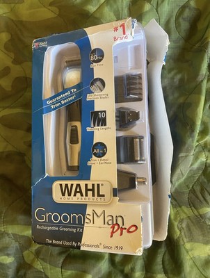 Wahl Clipper Trimmer for Hair Beard Cordless Battery-Operated, Men's Groomer Set