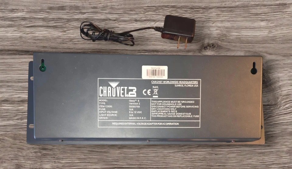 Chauvet DJ Obey 6 Channel Compact Universal DMX DJ MIDI FX Controller - Image 2 of 2