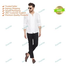 Mens Kurta Traditional Mens Shirt Long Sleeve Custom Bollywood Casual shirt kurt