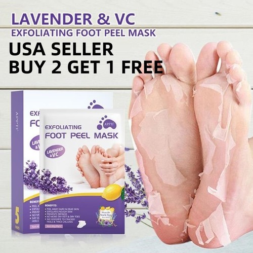 10pcs Exfoliating Foot Peel Mask Baby Soft Feet Remove Dead Skin Calluses Socks - 第 1/10 張圖片