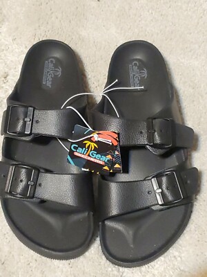 Skechers Cali Gear Women’s Black Casual Mule Sandals 8.5 Skechers Black Cali Gear Sandals Shoes 111150 Womens Size 9  main image 4