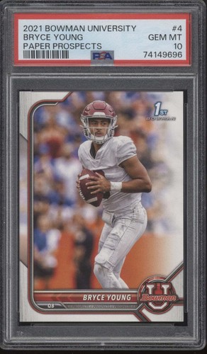 2021 Topps Bowman Next #11 Bryce Young Rookie RC Alabama
