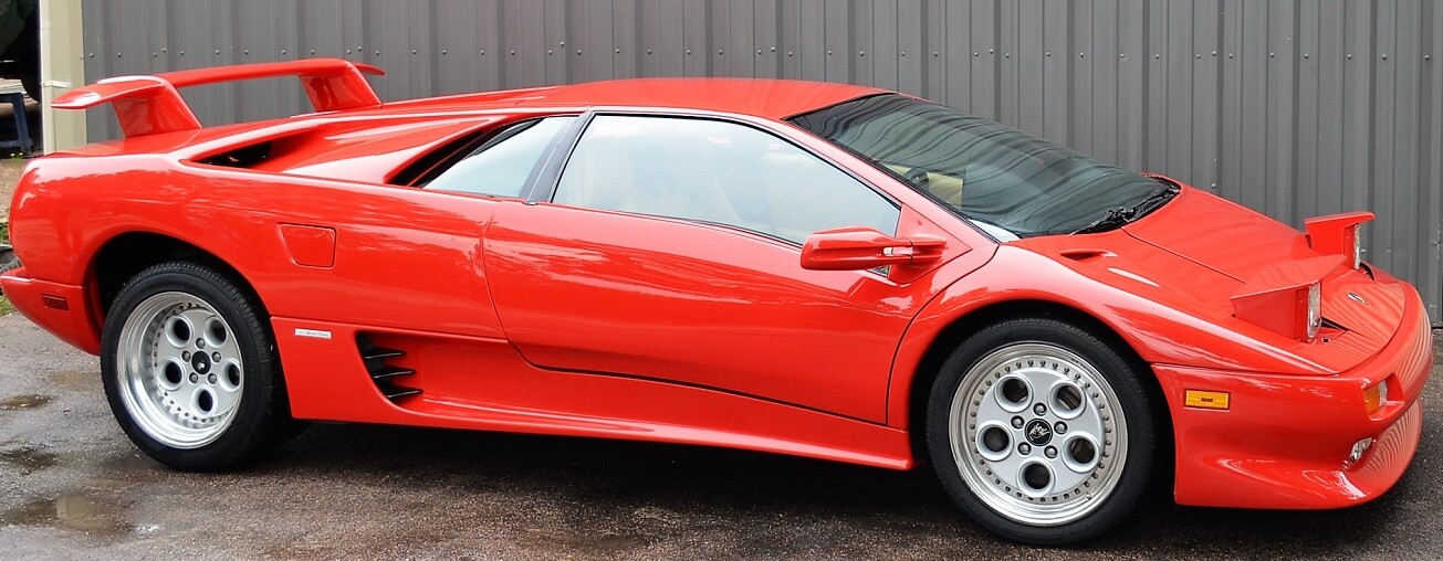 Lamborghini Diablo (AGP) Windshield Absolute Last one. Lamborghini #  009415107