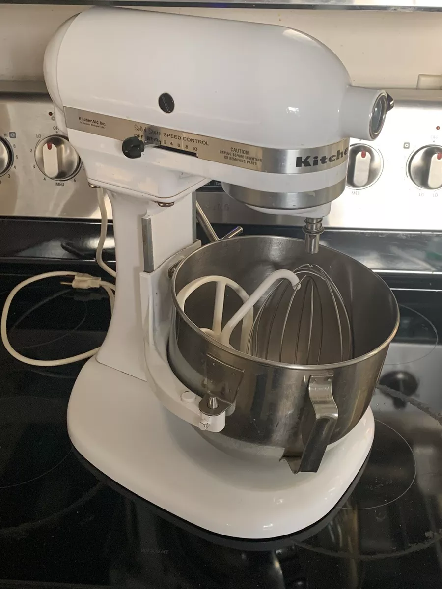 KitchenAid K5SS Heavy Duty Series Mixer 10 Speed w/ Bowl & Other