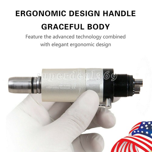 Dental Low Speed Handpiece Straight /Air Motor 2/4hole /Contra Angle Push button - Picture 8 of 51