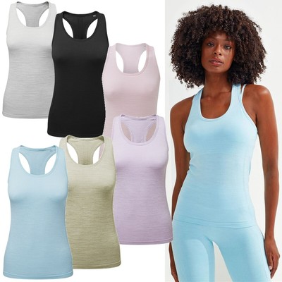 Recycled Seamless 3D Fit Multi-Sport Flex Tank Top XS-XL in 6 Pastellfarben 509