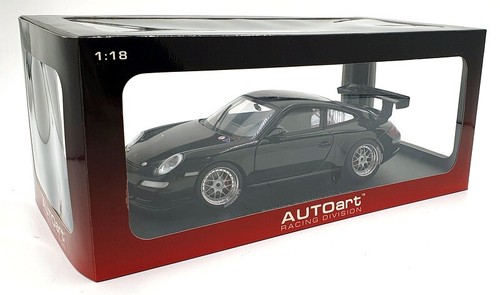 Autoart escala 1/18 diecast 80789 - Porsche 997 GT3 Cup carrocería lisa - negro - Imagen 5 de 5