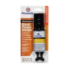 Permatex Black Plastic Weld Structural Adhesive Designed Fast-Curing 0.81 OZ