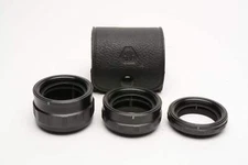 Asahi Pentax M42 Extension Tube set, case nice & clean