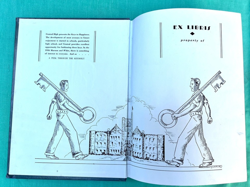 Famous Dear Abby & Ann Landers Sioux City Iowa Central HS 1936 Maroon