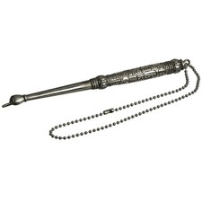 19 cm 7.5" Silver Plated Polyresin Torah Pointer Yad Bible Jerusalem Motifs