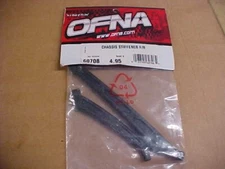 OFNA RACING 60708 = FRONT & REAR CHASSIS STIFFNER (NEW)