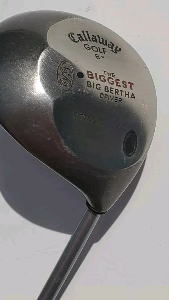 Driver Callaway The Biggest Big Bertha 8° diestro titanio - ultra ligero firme flexible Foto 3 de 4