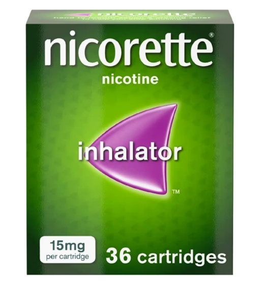 Nicorette Inhalator, 15 mg, 20 Cartridges. Suitable For Light And Heavy Smokers - Image 16