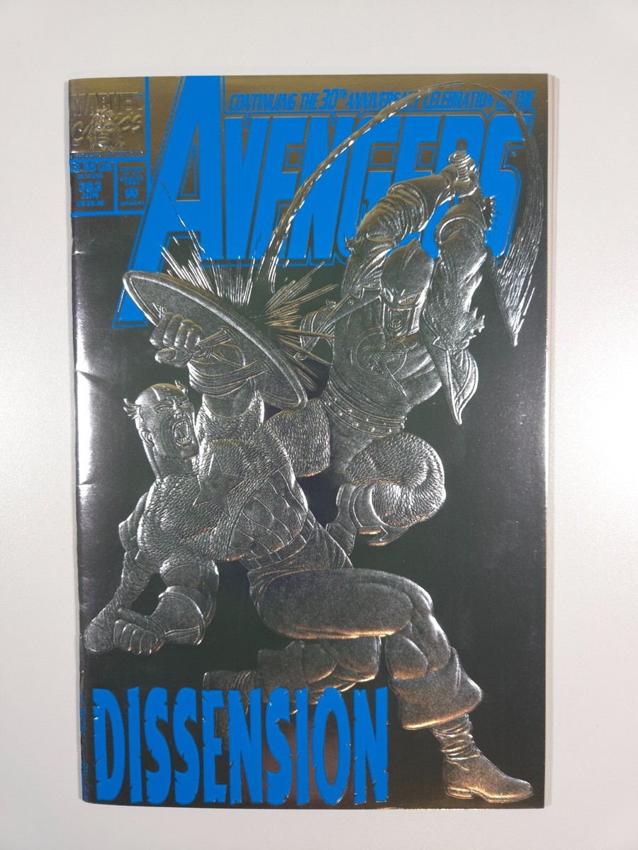 Avengers 363 30th Anniversary Foil Cover Dissension 1993 Marvel | eBay