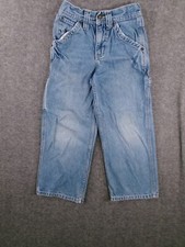Urban Pipeline Up Carpenter Jean Youth 8 Blue Regular Straight Medium Wash Y2K