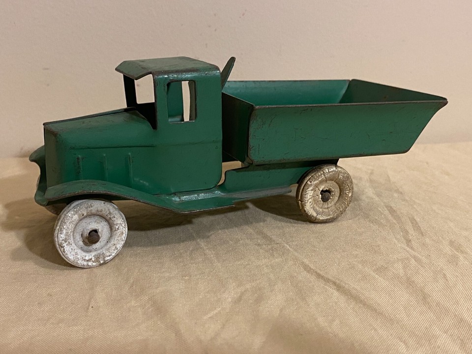 Vintage Wyandotte Marx Pressed Steel Toy Dump Truck at02 eBay