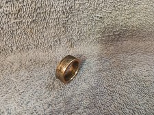 1986 Kennedy Half Dollars size 9 coin ring Handmade mixed metals  2