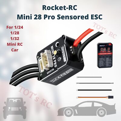 Surpass Hobby Rocket-RC Mini 28 Pro 1/24 1/28 Scale RC Cars/Crawl Drift Mini Z