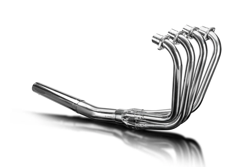 Kawasaki KZ550A KZ550C LTD 1980-1981 Full Exhaust 4-1 Stainless Straight Muffler - Image 2 of 4