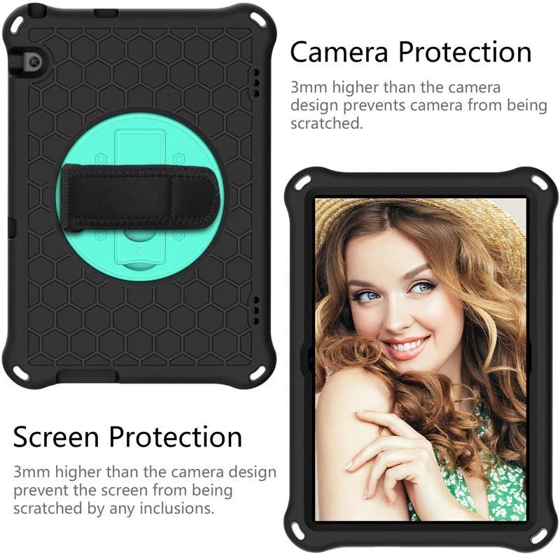 Huawei MediaPad T5 10 10.1 T8 M5 Lite M6 M3 Kids Case Tablet Shockproof Stand - Image 4 of 4