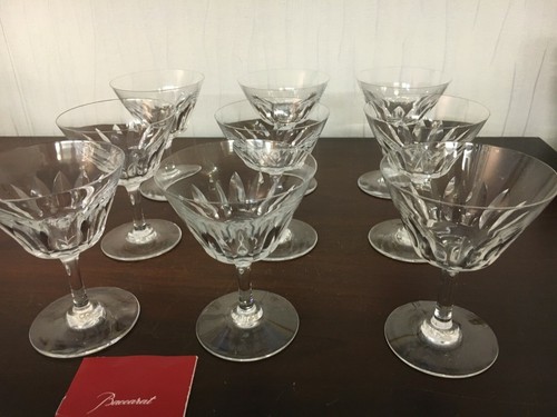 10 Coppe Champagne Modello Côte D'Azur IN Cristallo Di Baccarat (Prezzo Unità) - Foto 5 di 10