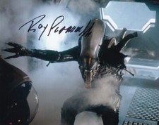 ROY SCAMMELL signed Autogramm 20x25cm ALIEN in Person autograph COA