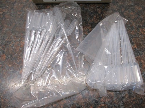 500 Fisher Scientific Transfer Pipets Disposable Polyethylene 13-711-9CM 20/Bag - Picture 2 of 4
