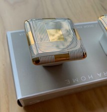 Brand New Zara Home White And Rose Gold Door / Furniture Knobs