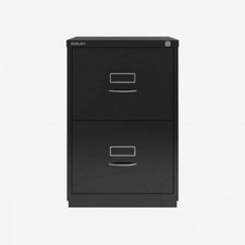 Bisley A4 Steel Filing Cabinet 2 Lockable Drawers | 24 Hour Weekday Delivery