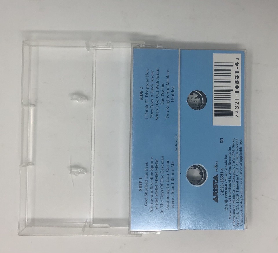 CRASH TEST DUMMIES God Shuffled His Feet (Cassette Tape, 1993, Arista