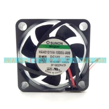 SUNON HA40101V4-1000U-A99 DC12V 0.43W 4010 4cm Cooling Fan