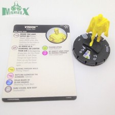 Heroclix Avengers Infinity set Vision 005 Common figure w/card 