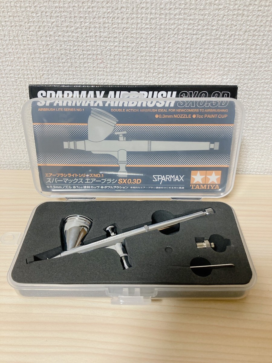 Tamiya Airbrush SX 74801 Sparmax 0.3D (0.3mm nozzle) 74801 | eBay