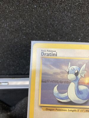 1995 dratini pokemon card value Pokemon Base Set Uncommon Dratini #26 [Lightly Played]