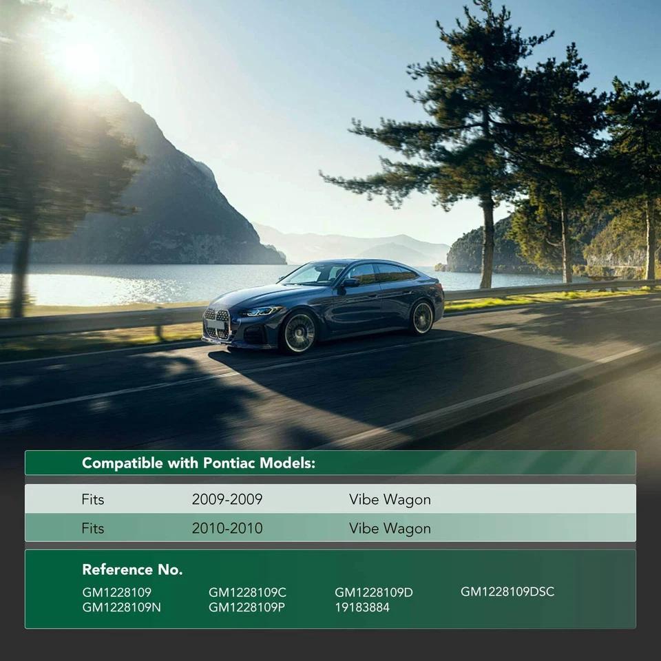 Protector contra salpicaduras de motor inferior central bajo cubierta para Pontiac Vibe 2009 2010 vagón Foto 2 de 4