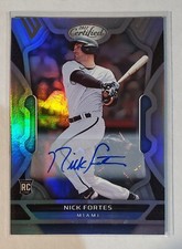 2022 Panini Chronicles Certified Nick Fortes #17 RC Auto