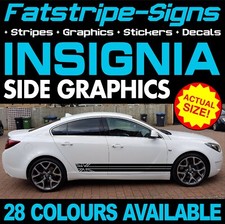 To Fit Vauxhall Insignia Graphics Stickers Stripes Decals Vxr Opel Turbo V6