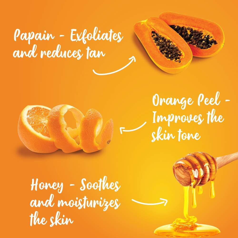 Himalaya Tan Removal Orange Gesichtsreiniger – Mit Orangenschale & Honig, 50 Ml | Gegen Bräune