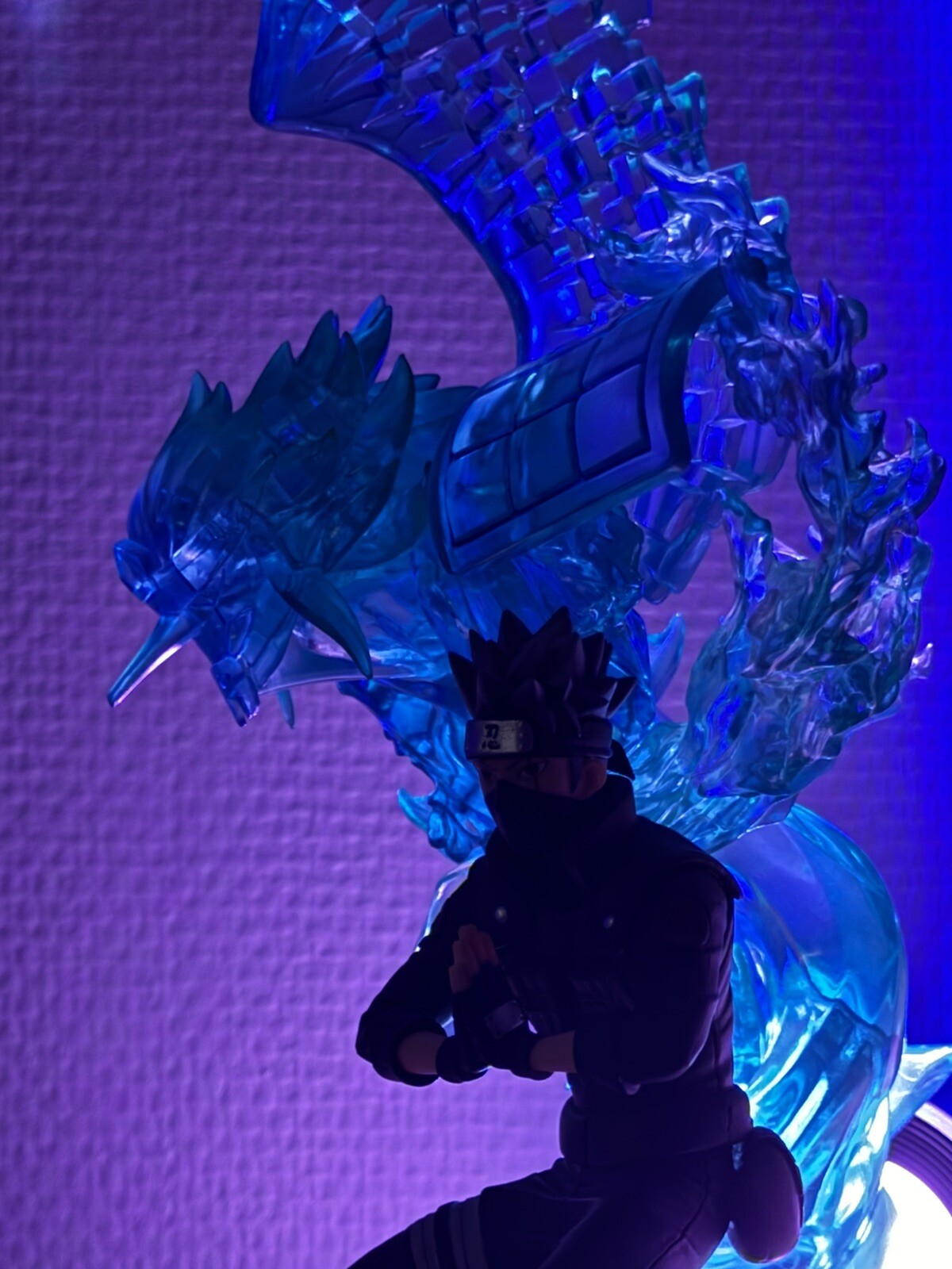 Figurine Kakashi Hatake Susanoo Kizuna Bandai d'exception en PVC de 22 cm collector