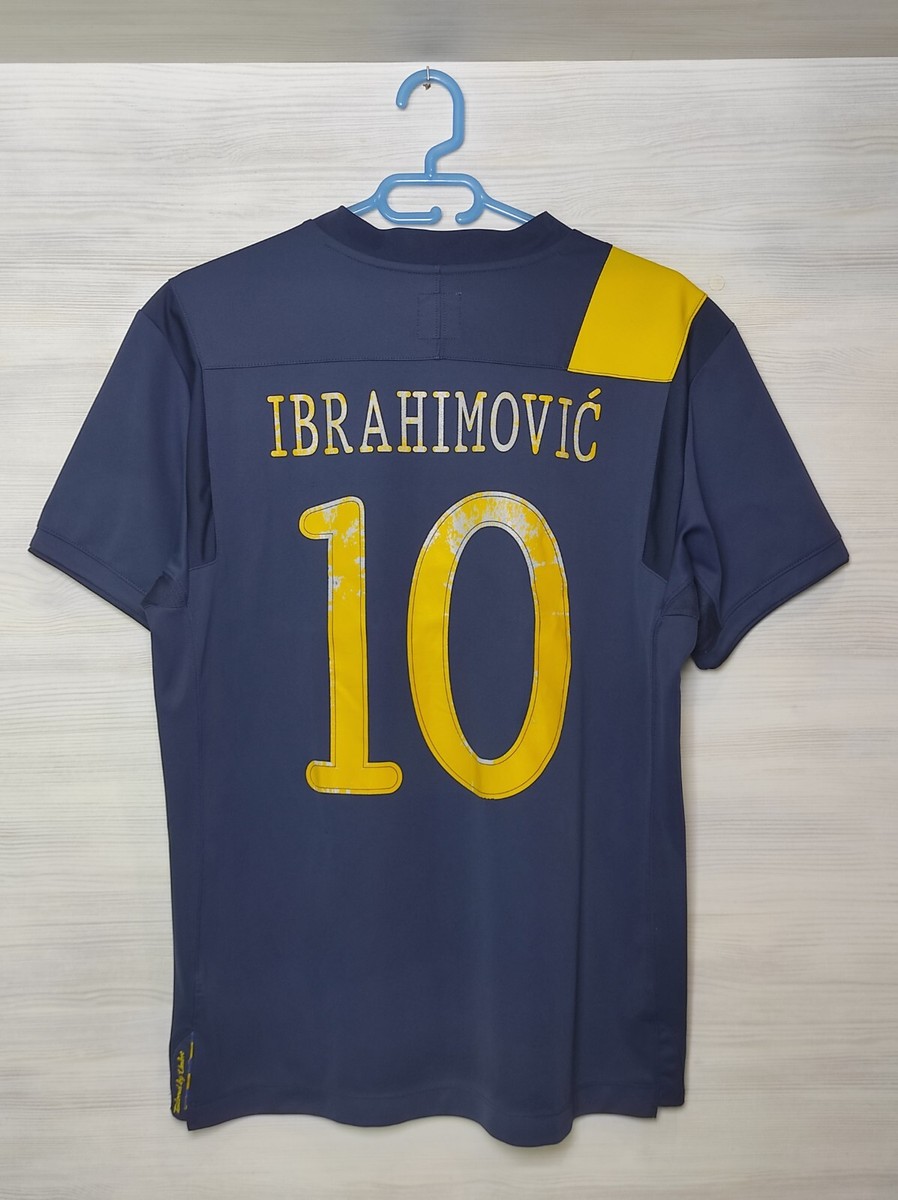 10 IBRAHIMOVIC SWEDEN 2011-12 AWAY SHIRT UMBRO JERSEY SOCCER RARE