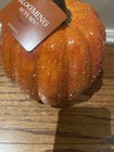 BRAND NEW HALLOWEEN FROSTED GLITTER PUMPKIN  — photo 5