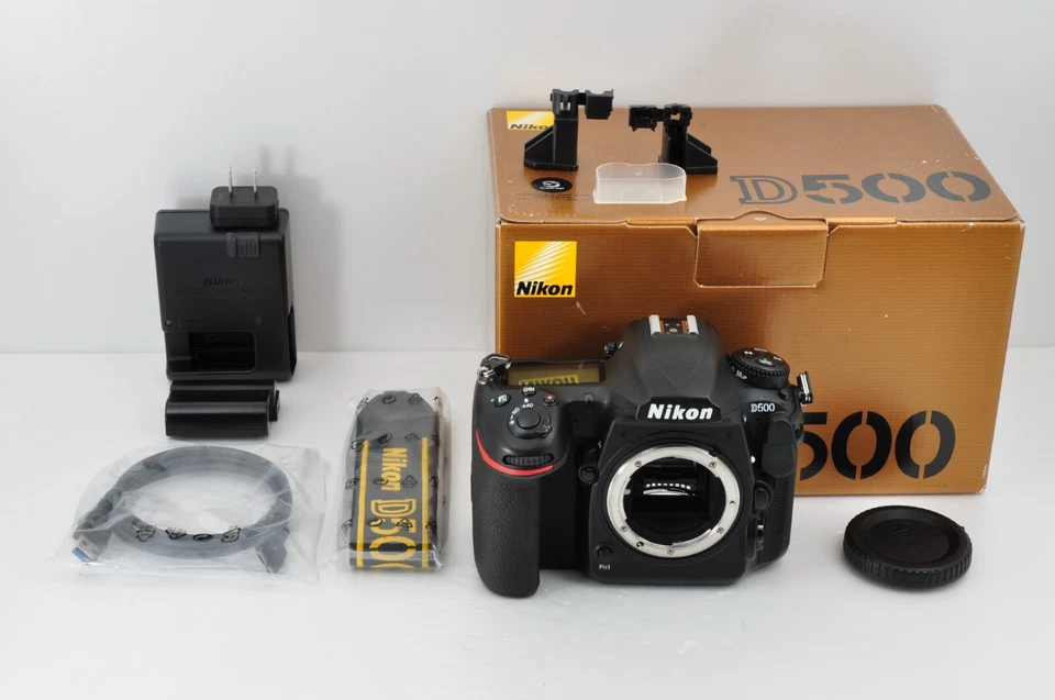 [Near Mint in Box SC:55899 (28%)] Nikon D500 20.9MP DSLR Body from Japan #2482 - Image 2 of 4