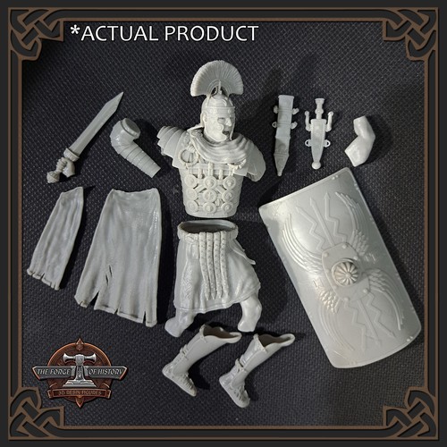 Paquete de 3 figuras modelo impresas en 3D Legión Imperio Romano - Escala 90 mm a 300 mm - Imagen 15 de 22