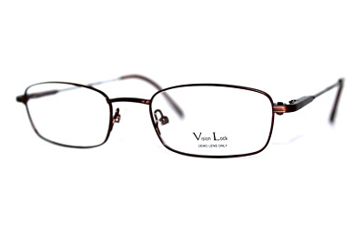 NEW VISION LOCK BOLT DKBRN DARK BROWN AUTHENTIC EYEGLASSES MEN'S FRAMES 50MM RX
