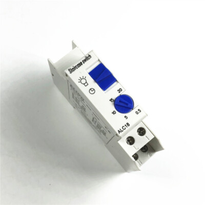 AC220V 16A DIN Rail Staircase Corridor Light Electronic Relay Switch Time Timer 