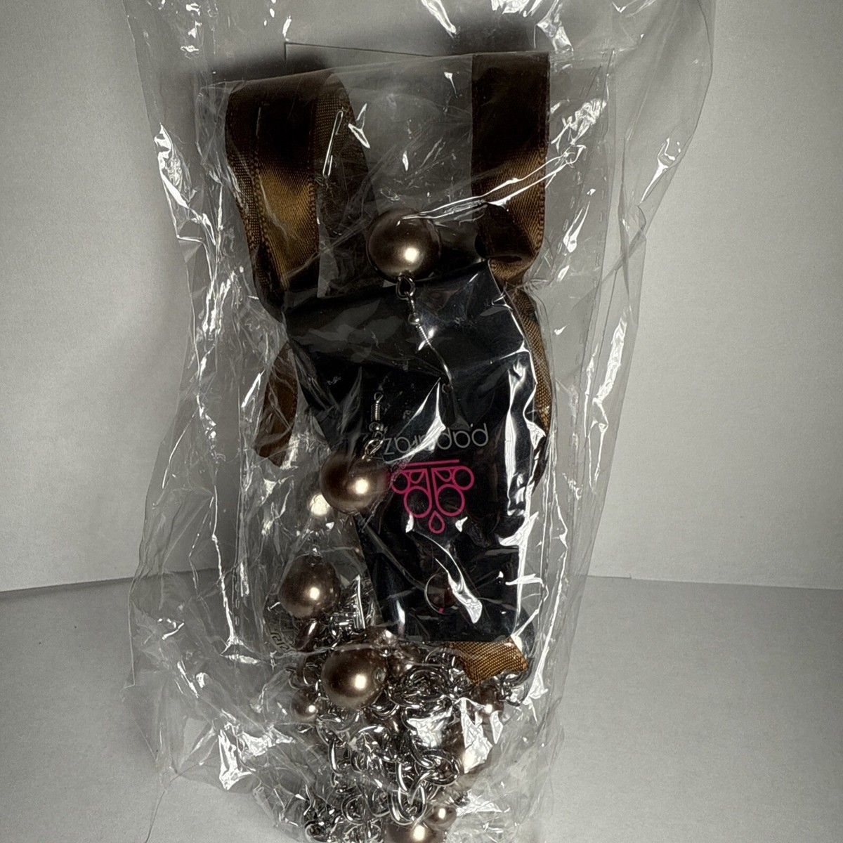 Paparazzi Jewelry Necklace All The Trimmings Blockbuster Brown (B4