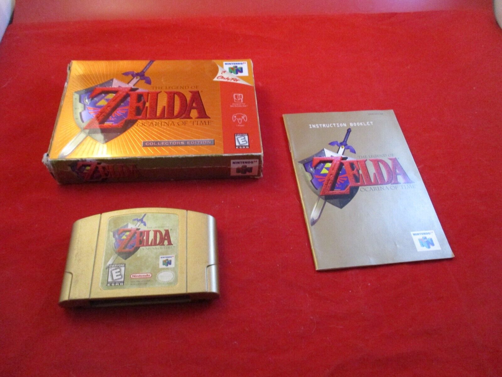 N64 The Legend Of Zelda Ocarina Of Time Collectors Edition Factory Sealed