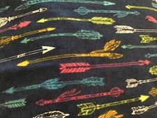 Arrow multicolored striped mask masks face covering reversible men women kids